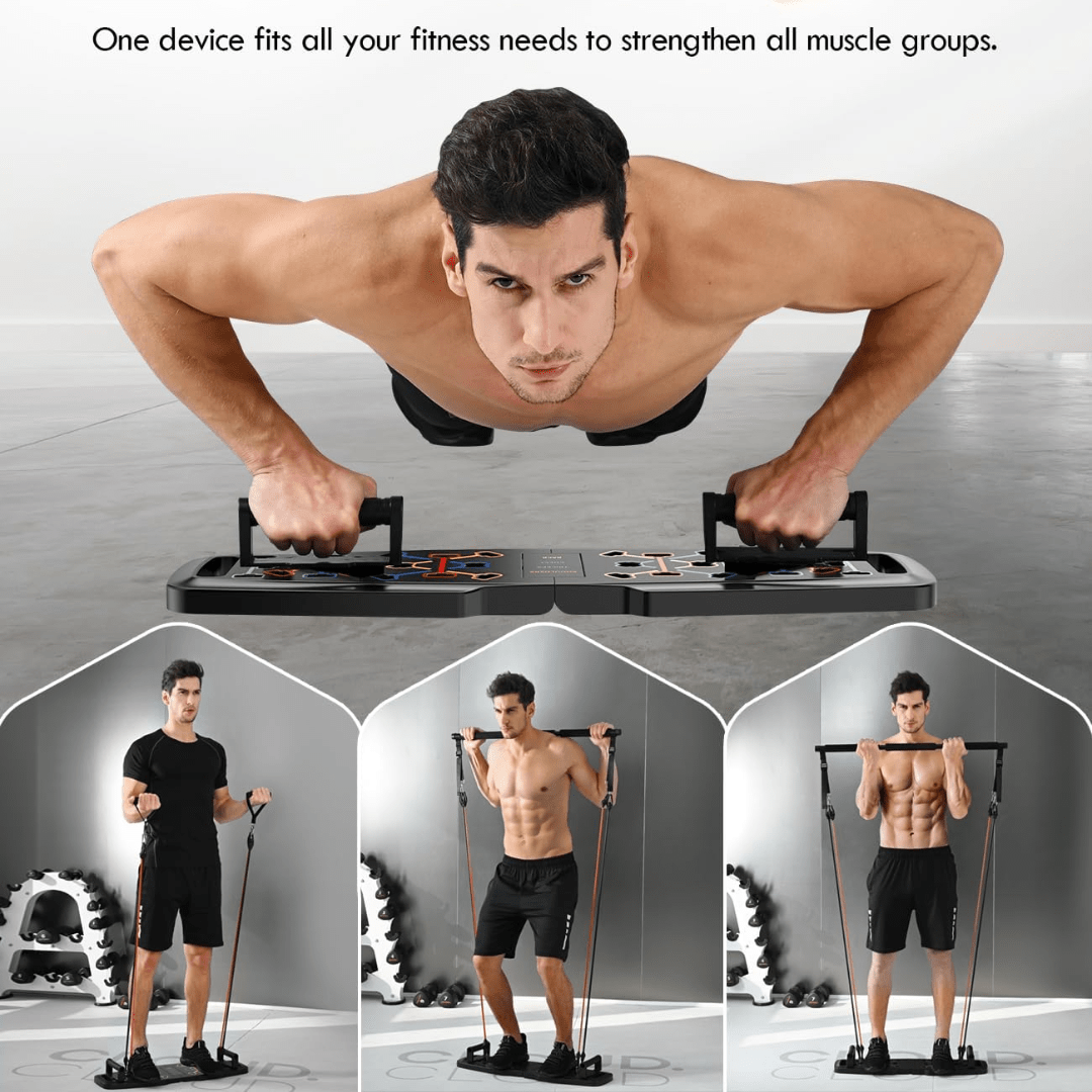 FitFlex | Compact Fitness Set for Strength Training and Full-Body Home Workouts 1