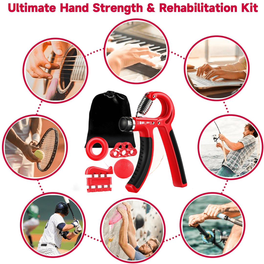 GripMaster | Adjustable Hand Strengthener for Enhanced Grip & Forearm Training 6