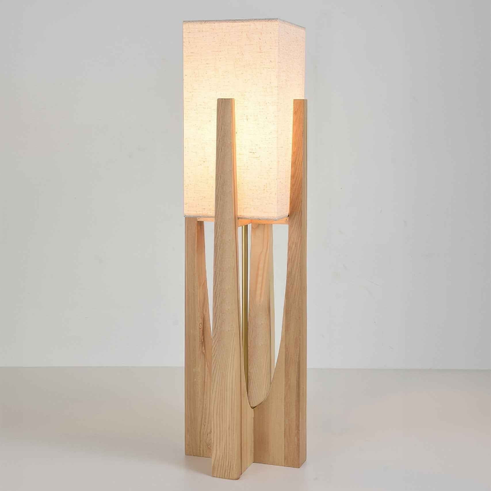 Halior | Japanese Wabi Sabi Floor Lamp for Modern Interiors