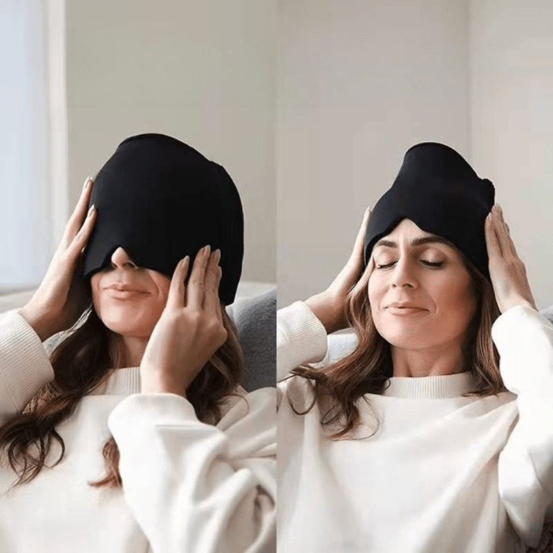HeadRelief | Heated Migraine Mask for Hot and Cold Therapy Comfort 1