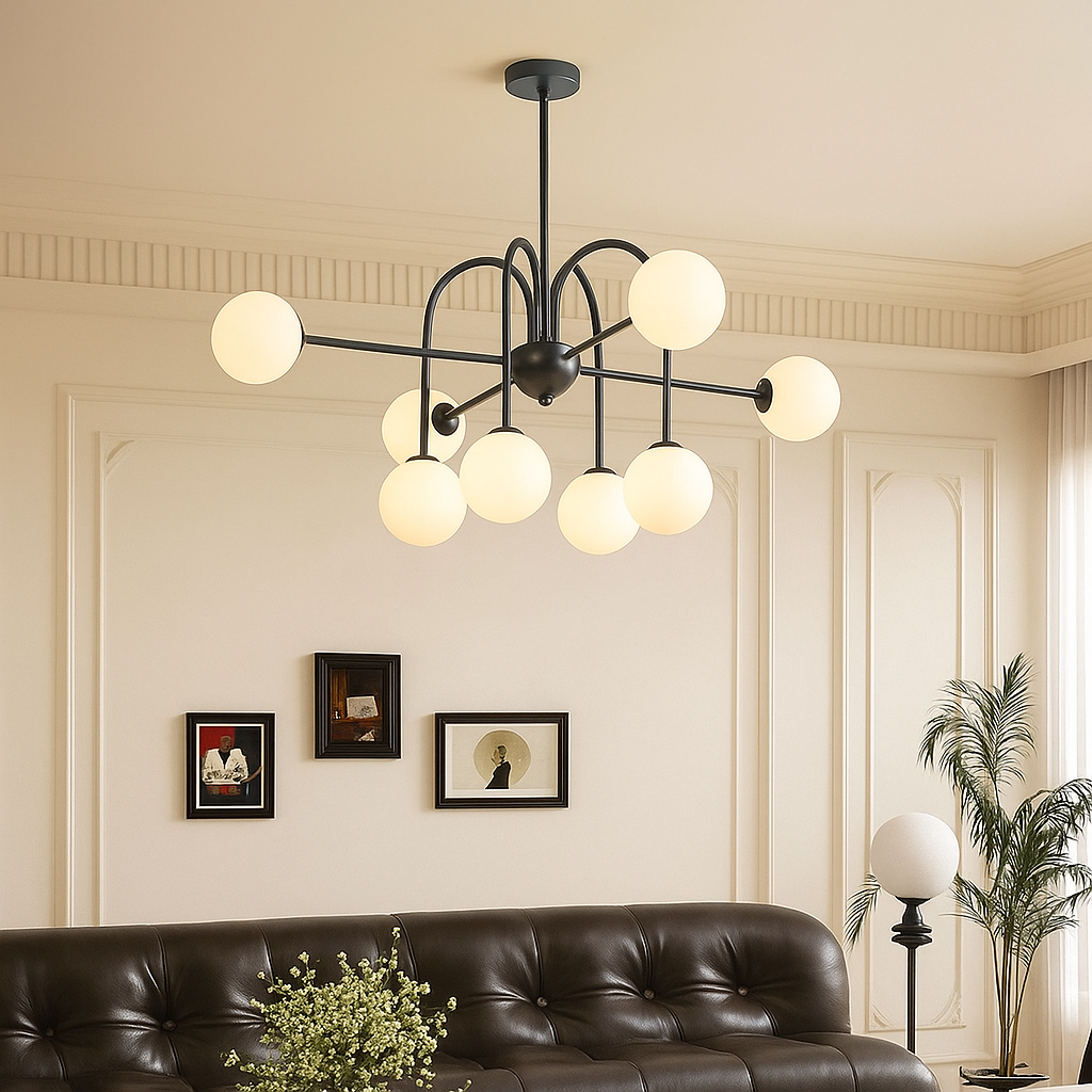 Inlora | Sculptural Art Beam Chandelier for Contemporary Interiors 0