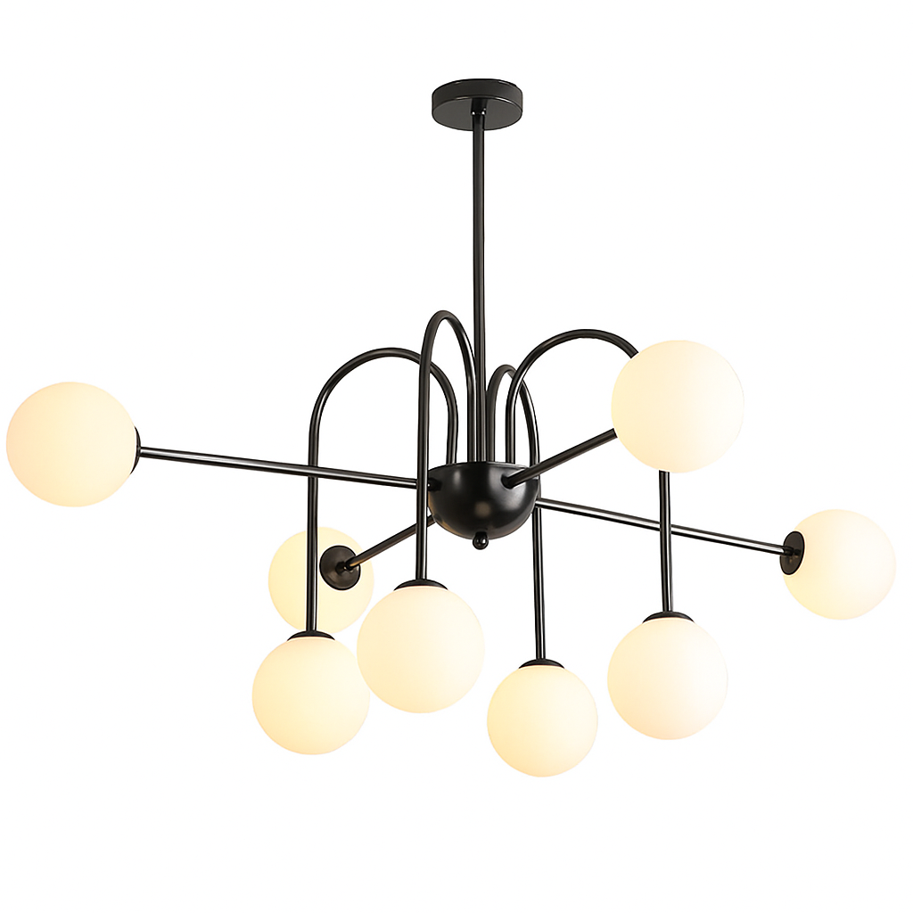 Inlora | Sculptural Art Beam Chandelier for Contemporary Interiors 3