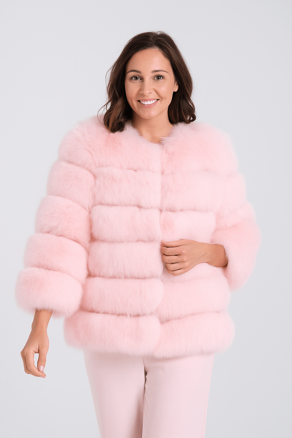 Kirsten | Women's Short Fluffy Faux Fur Winter Jacket 6