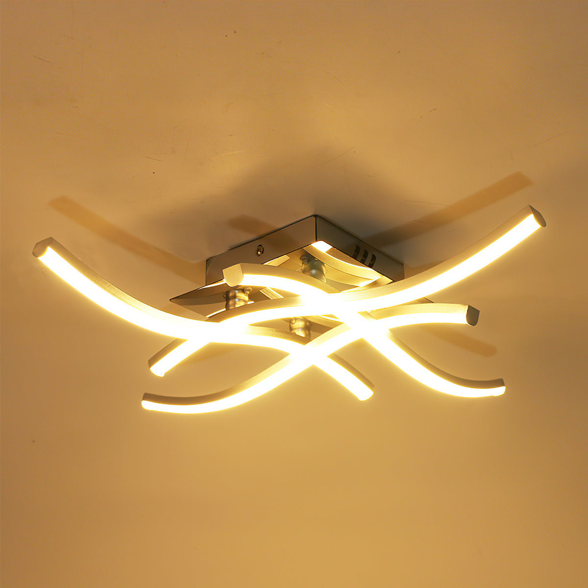LED Ceiling Light Modern Aluminum Flush Fixture 8