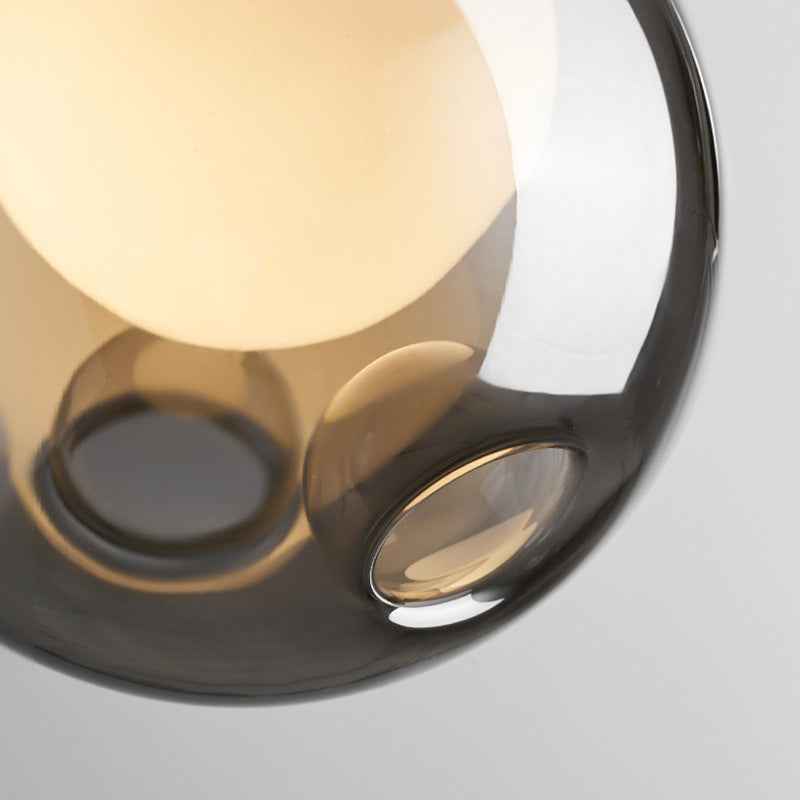Linor | Italian-Inspired Glass Pendant Light for Hallway Lighting