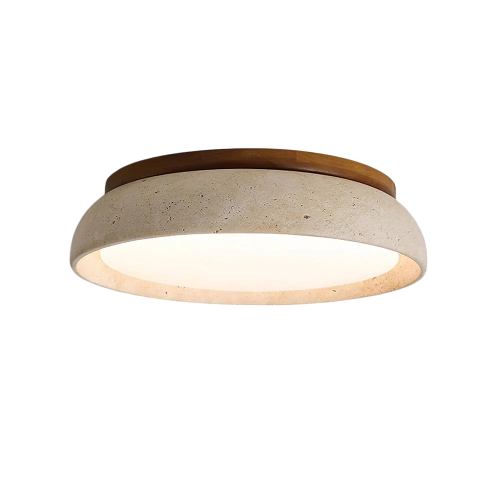 Lumeon | Travertine-style Ceiling Lamp for Classic Look 6