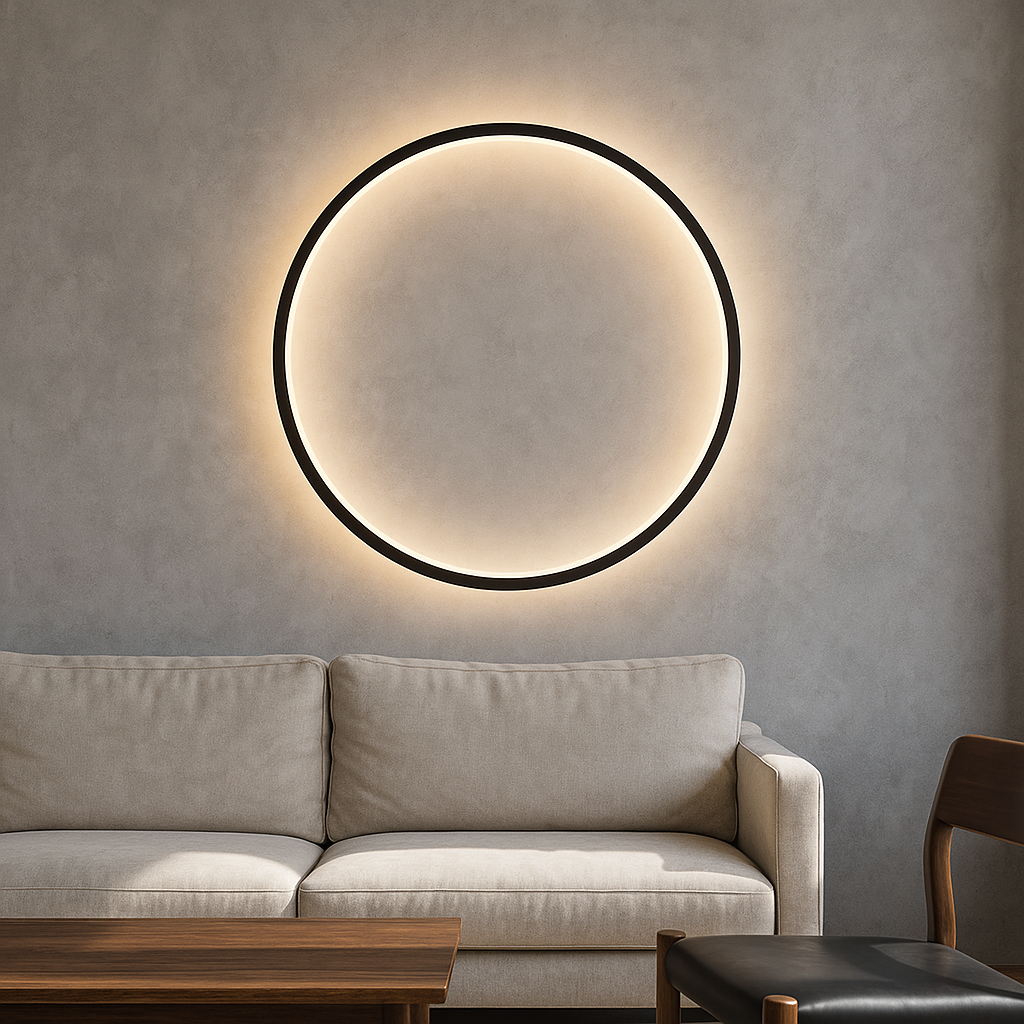 Luminoré | Modern Ring Wall Lamp for Sleek Home Living 0