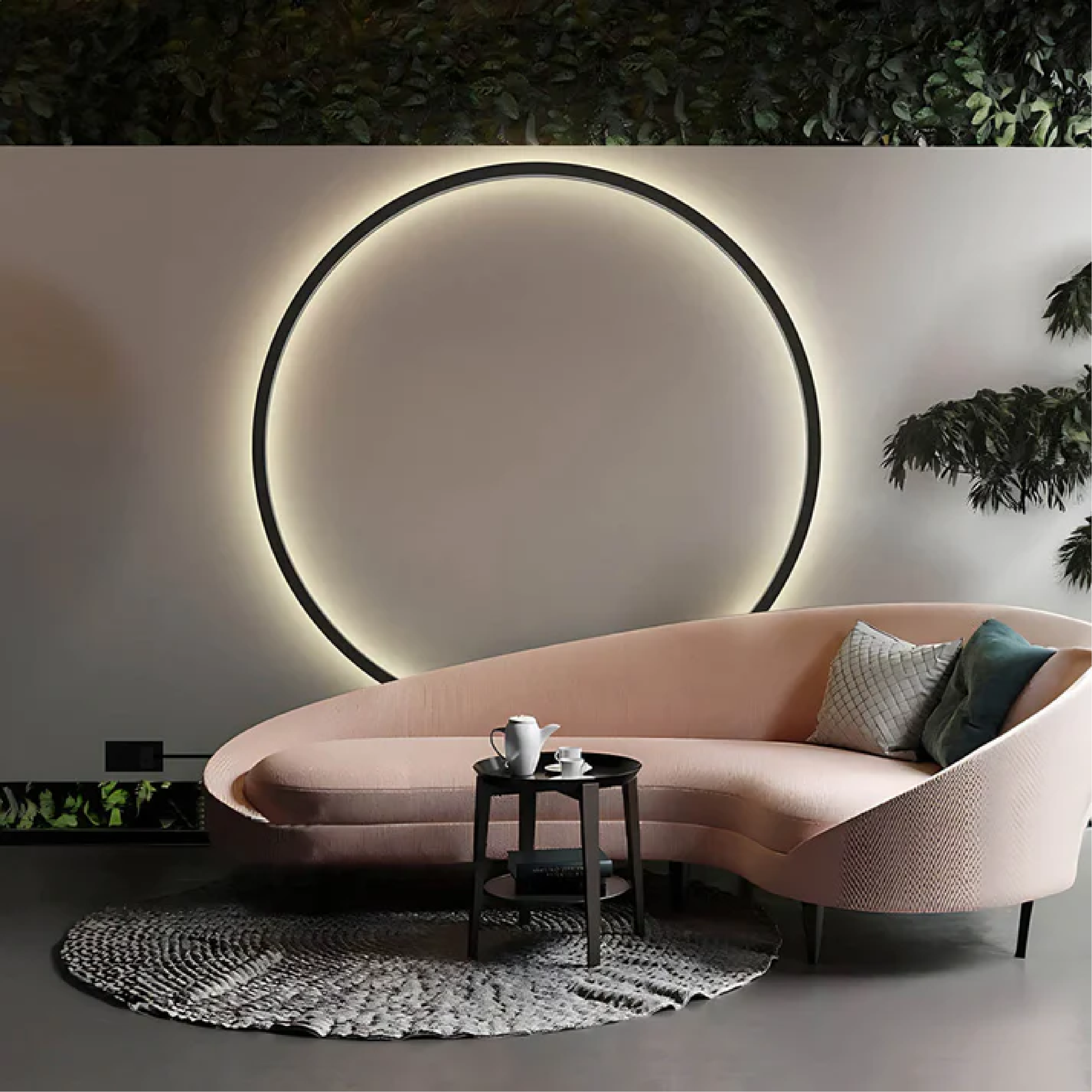 Luminoré | Modern Ring Wall Lamp for Sleek Home Living 1