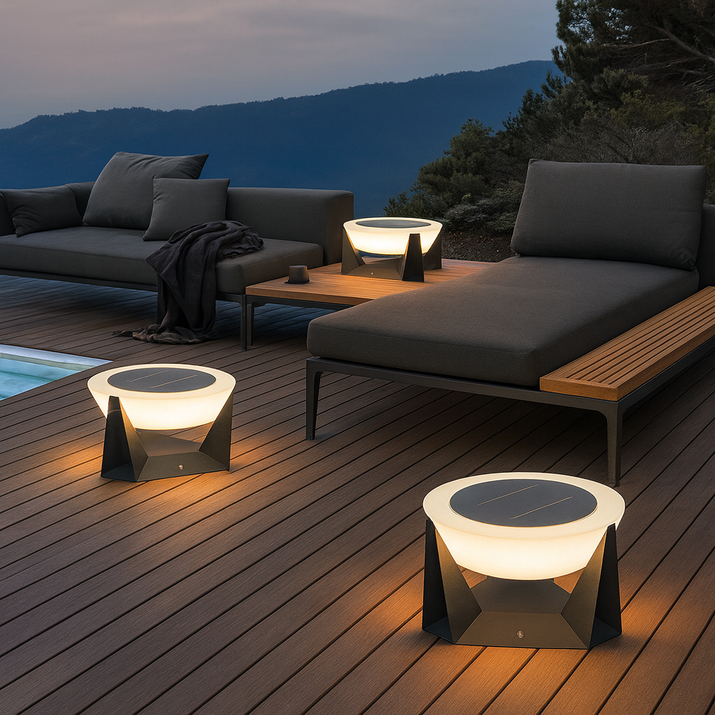 Lumozae | Vibrant Solar Patio Lighting with a Modern Touch 1
