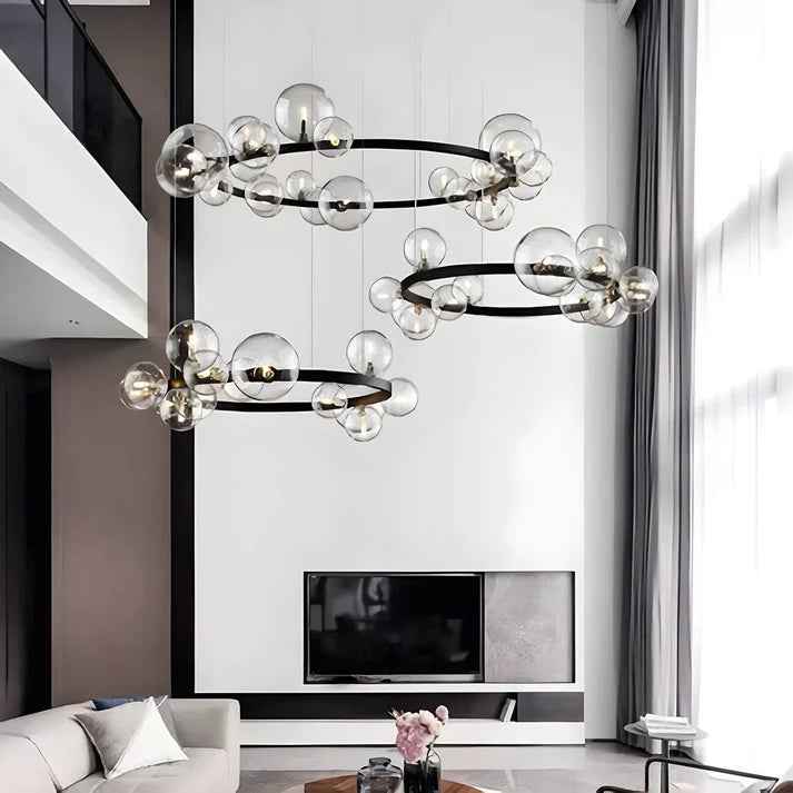 Lunoa | Sophisticated Ring Chandelier for Contemporary Modern Interiors