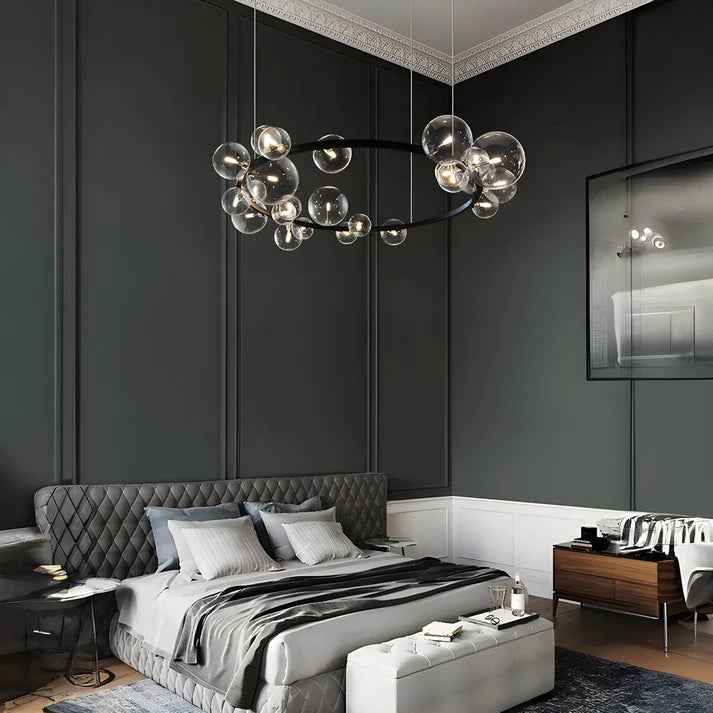 Lunoa | Sophisticated Ring Chandelier for Contemporary Modern Interiors