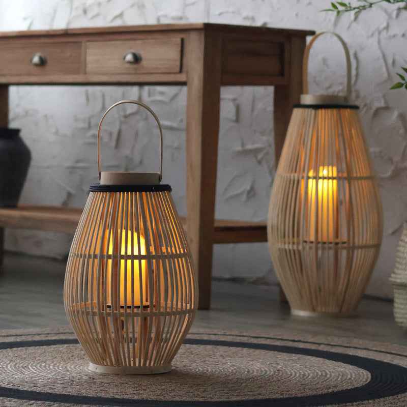 Luxyn | Vintage Standing Candlestick Lamp for Modern Interiors