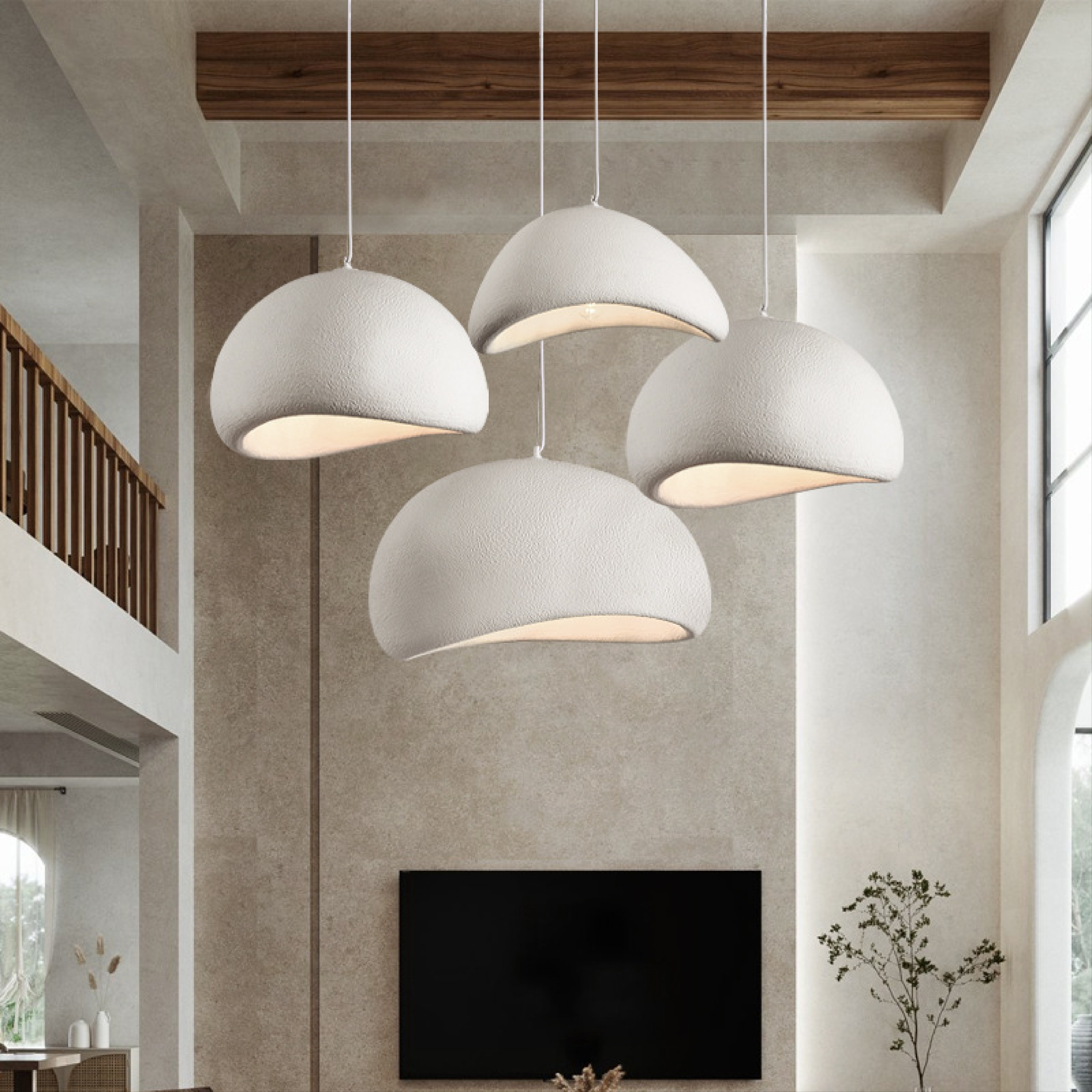 Lysian | Minimalist Aesthetic Wabi Sabi Pendant Lamp 4