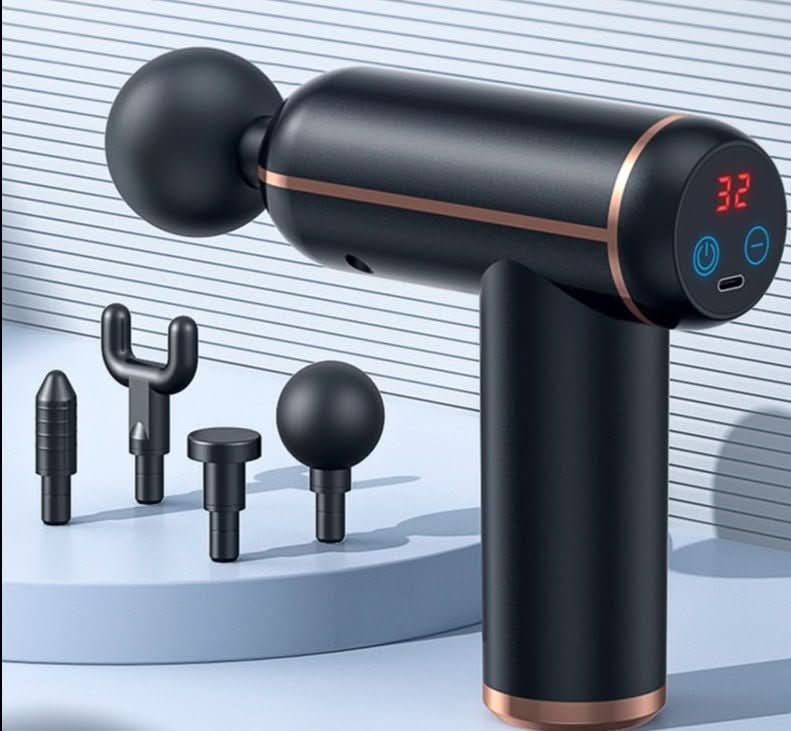 MassageGun Pro | Portable Massage Gun with 4 Heads for Muscle Relief 0