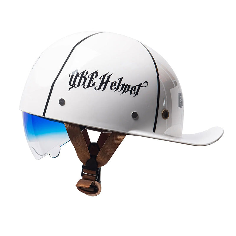 Men’s Motorcycle Helmet DOT Approved ABS Shell Lightweight 9