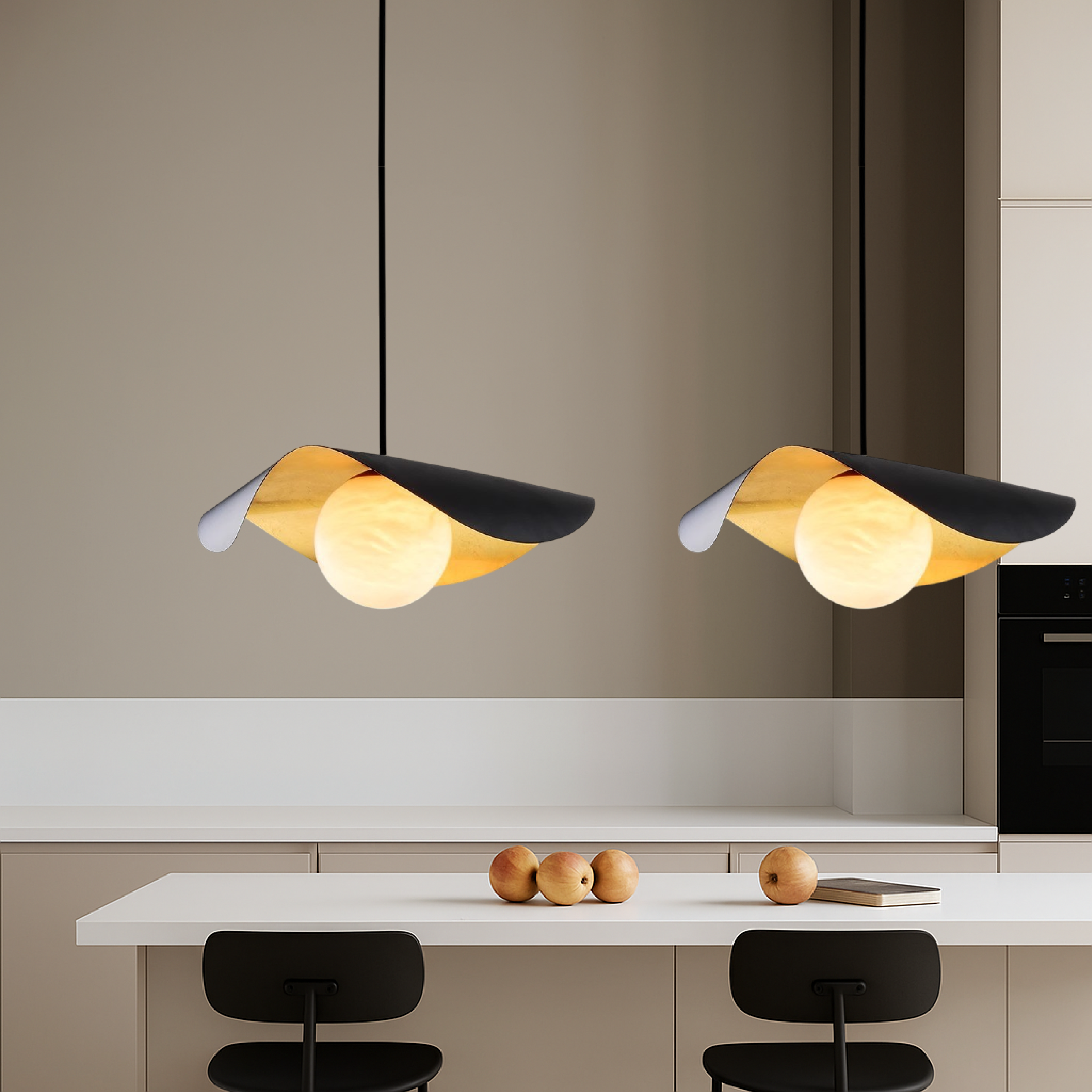 Modenao | Marble Ball Pendant Light for Minimalist Interiors