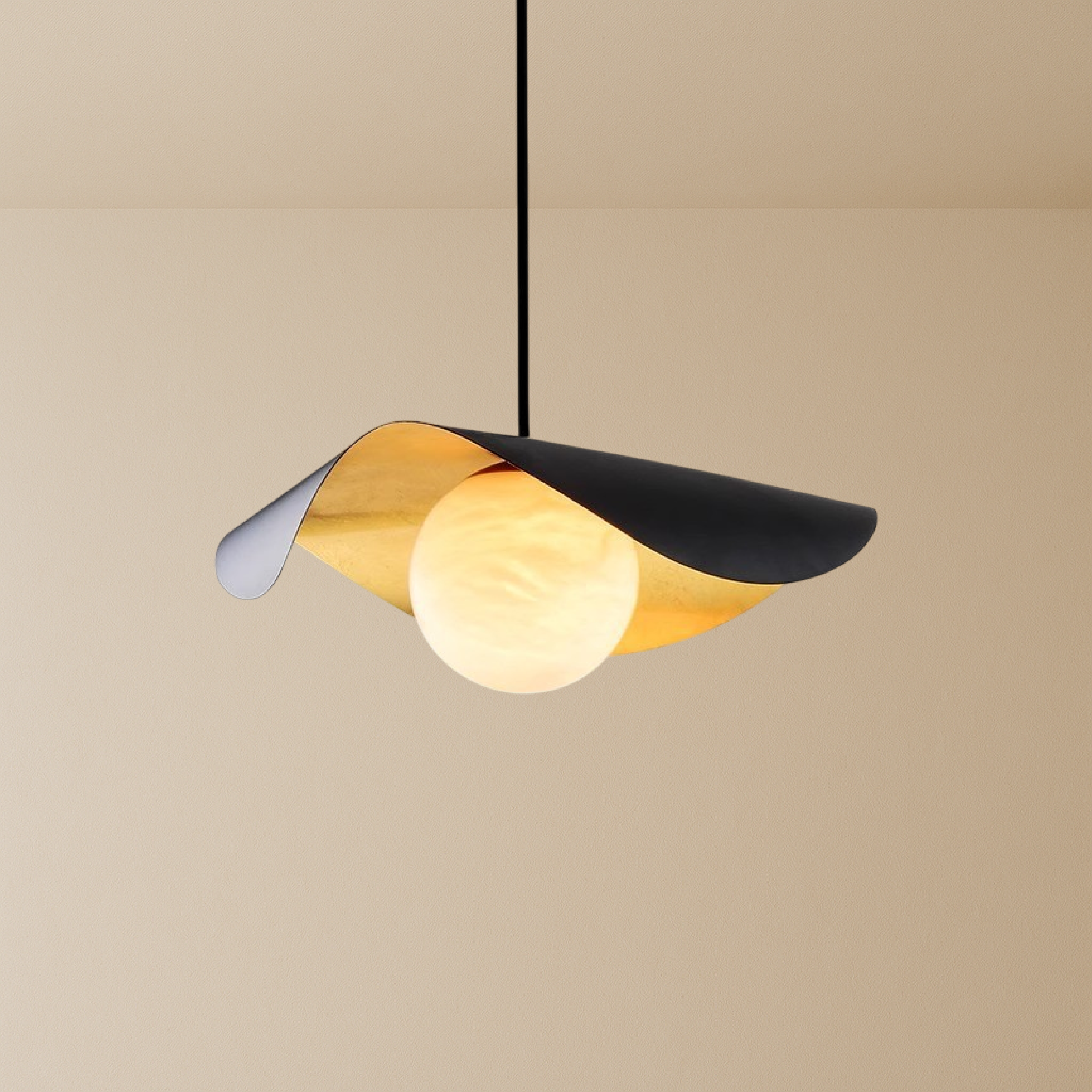 Modenao | Marble Ball Pendant Light for Minimalist Interiors
