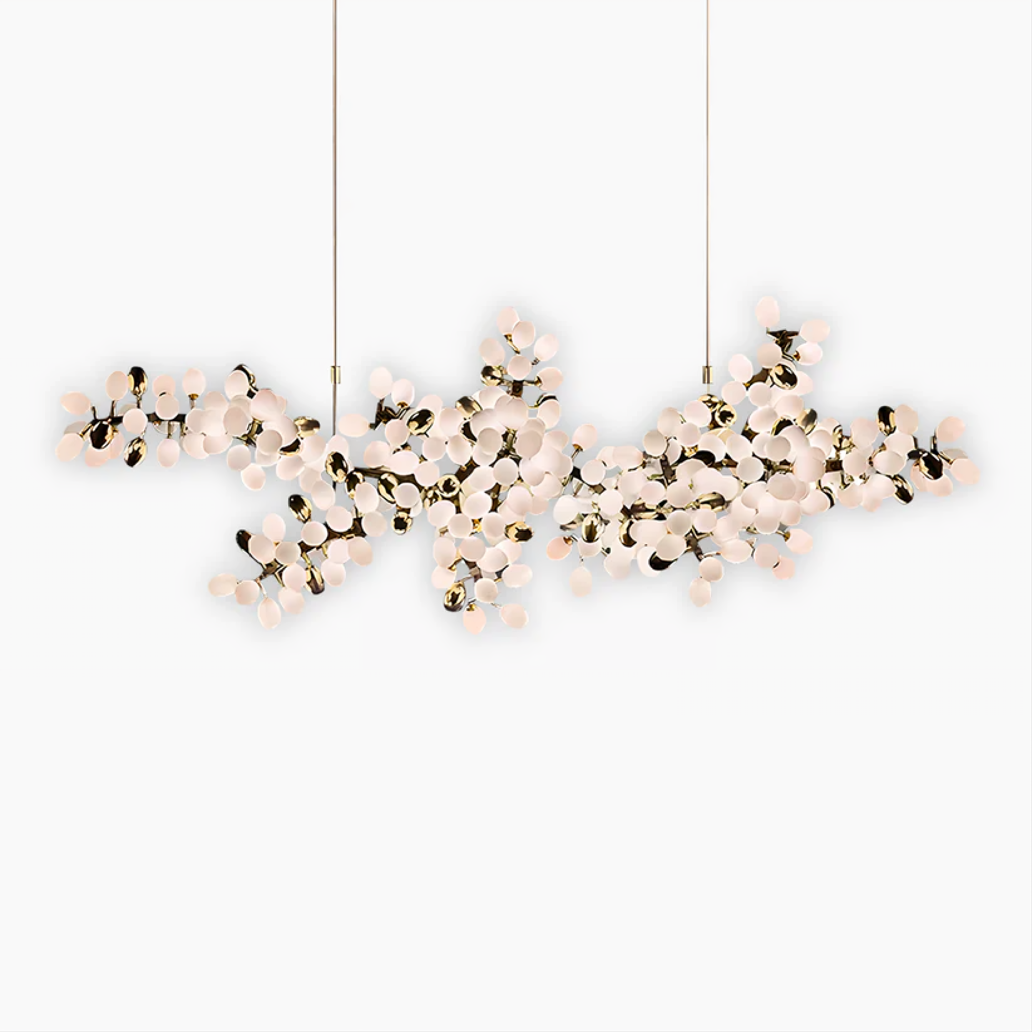 Omvra | Luxurious Floral Chandelier with Contemporary Elegance for Modern Interiors