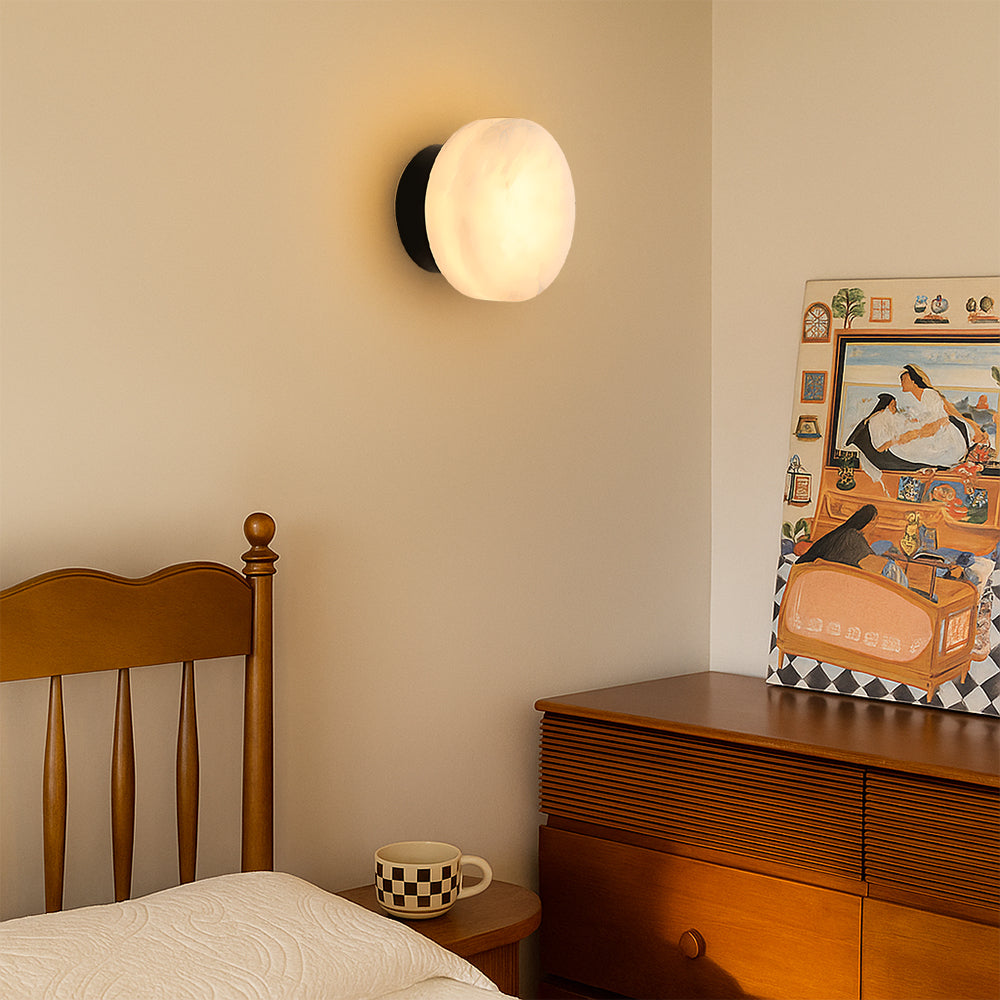 Orivra | Elegant Marble Wall Lamp for Sleek Interior 1