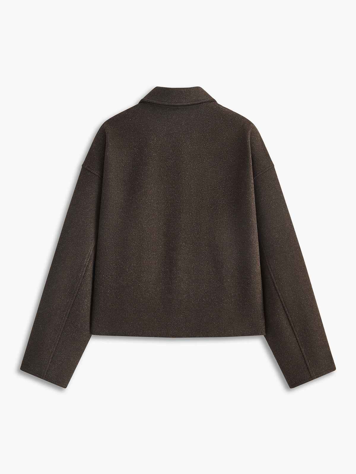 Paris | Women’s Timeless Plain Zipper Tweed Jacket