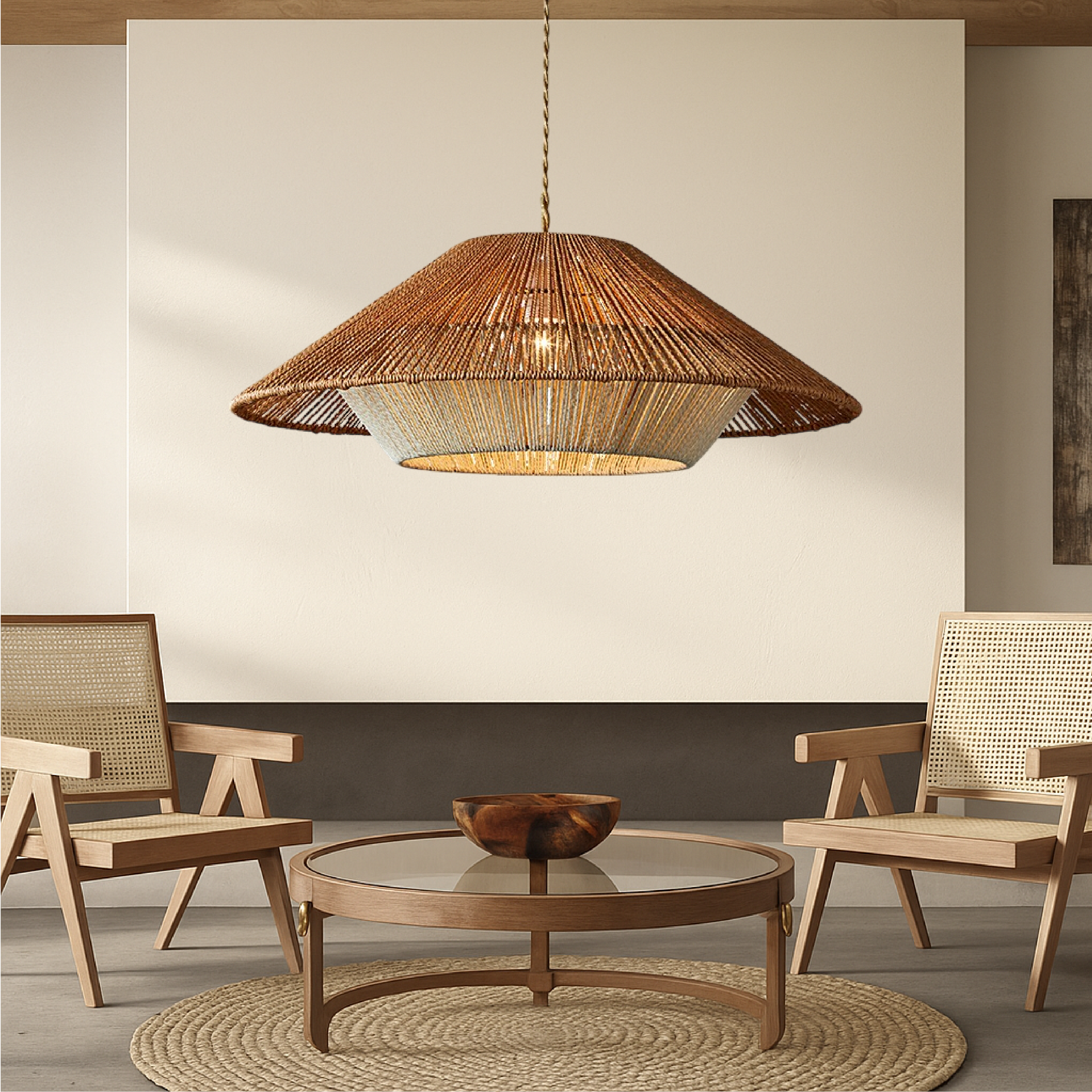 Pendrix | Artistic Bamboo Woven Hanging Lamp 1