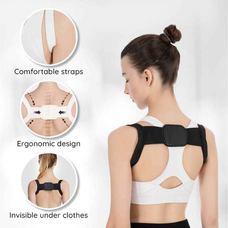 PosturePro | Adjustable Invisible Posture Support for Daily Back Alignment