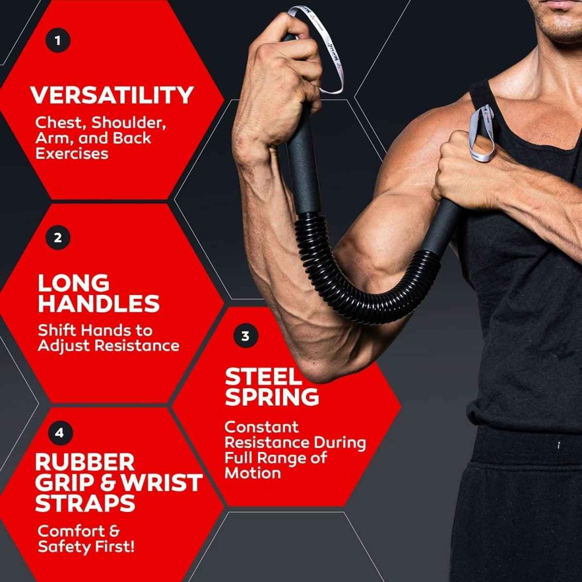 PowerTwist | Adjustable Pull-Up Bar for Home Workouts