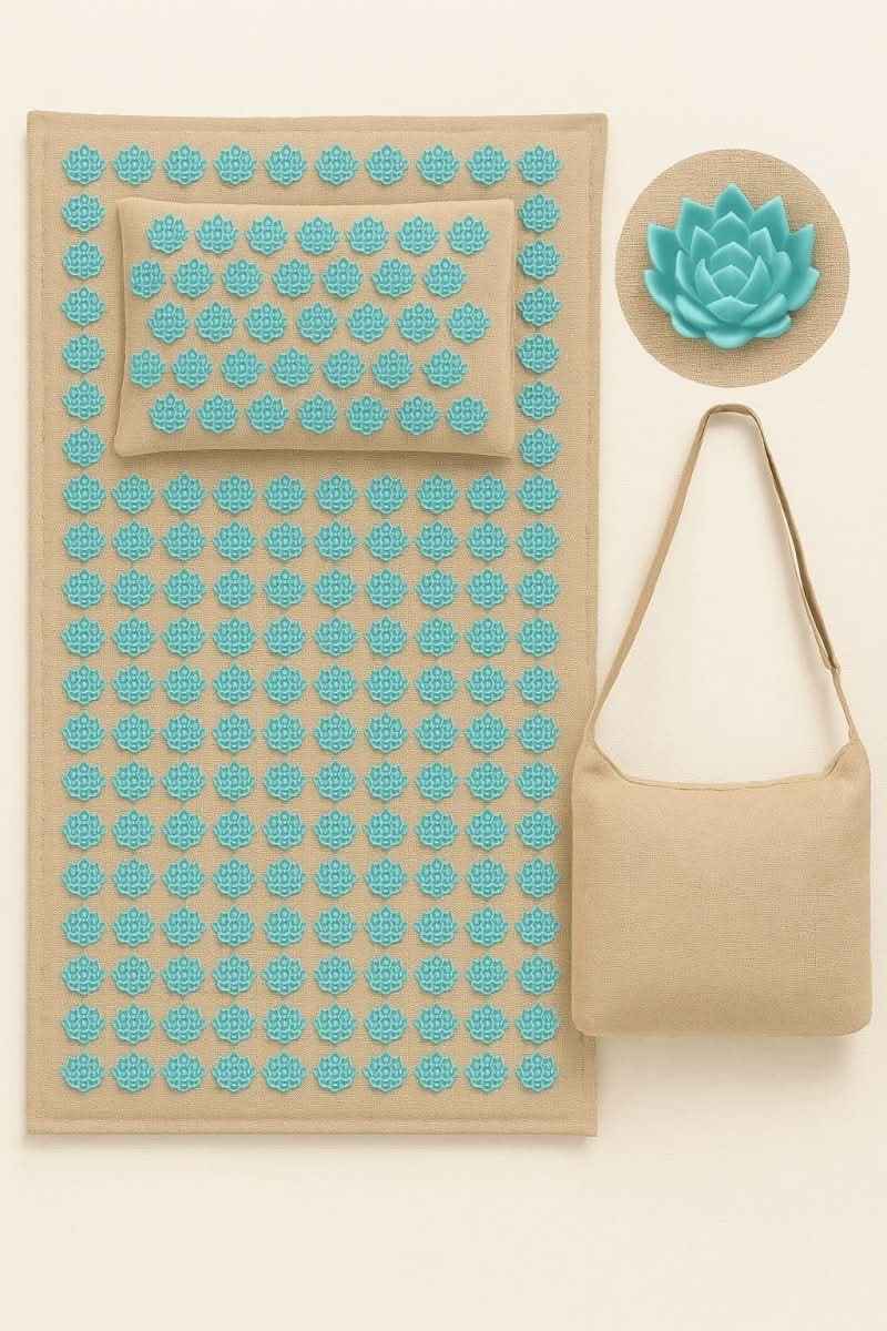 PressureEase | Therapeutic Acupressure Mat for Relaxation and Wellness Balance