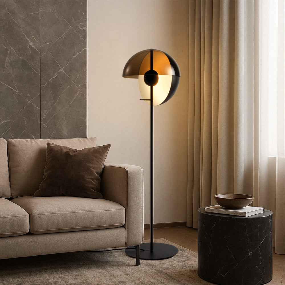 Prion | Modern Glass Floor Lamp for Modern Interiors