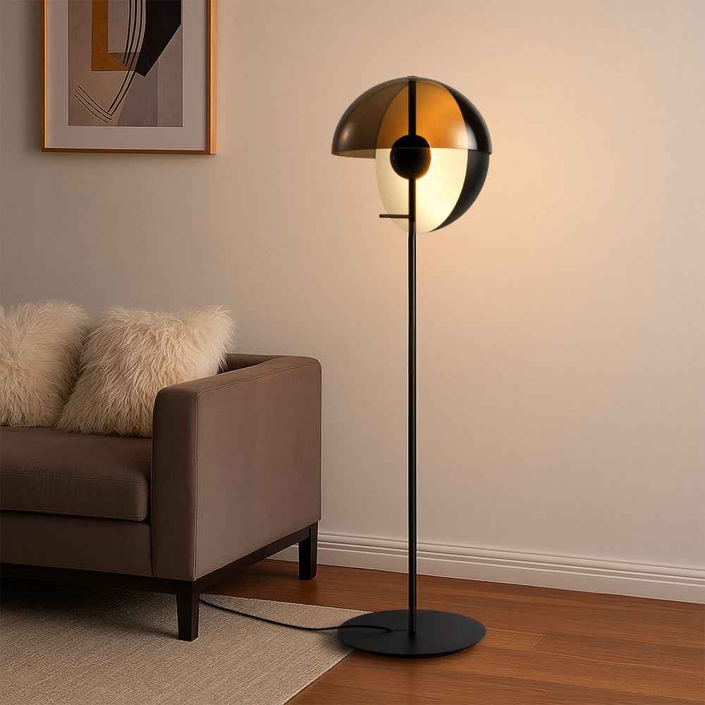 Prion | Modern Glass Floor Lamp for Modern Interiors