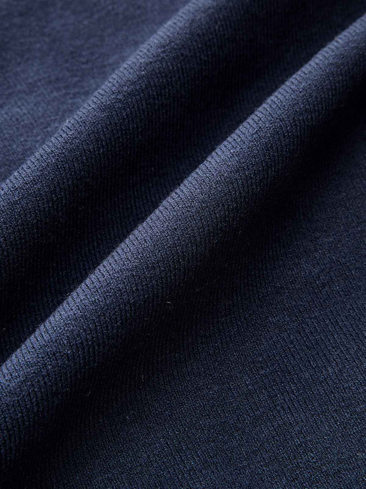 Racy | Women's Denim Sailor Collar Long Sleeve Knit Outerwear