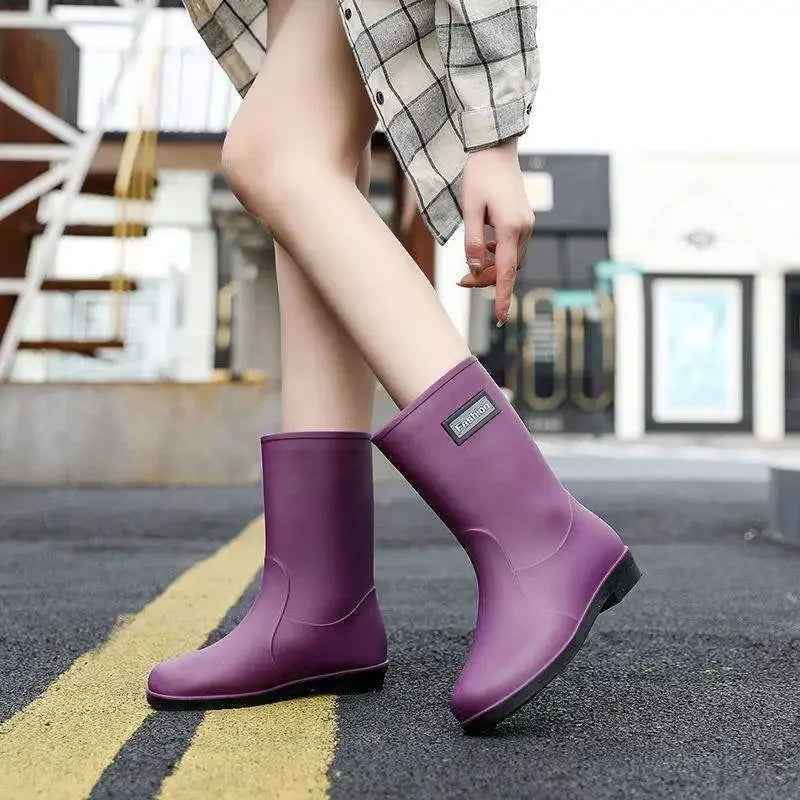 RainDrop | Women’s Mid-Calf Waterproof Rain Protection Boots