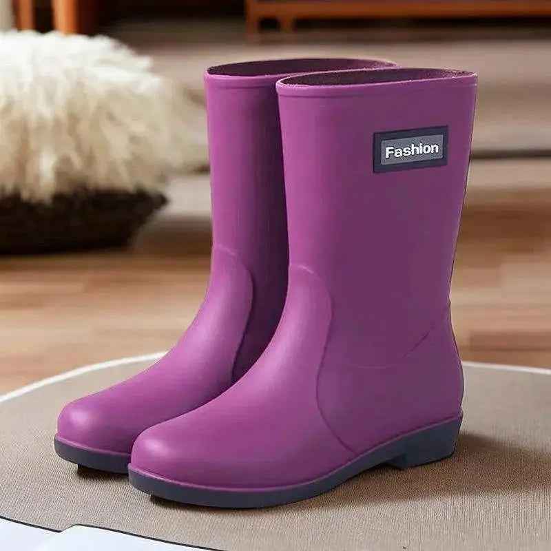 RainDrop | Women’s Mid-Calf Waterproof Rain Protection Boots