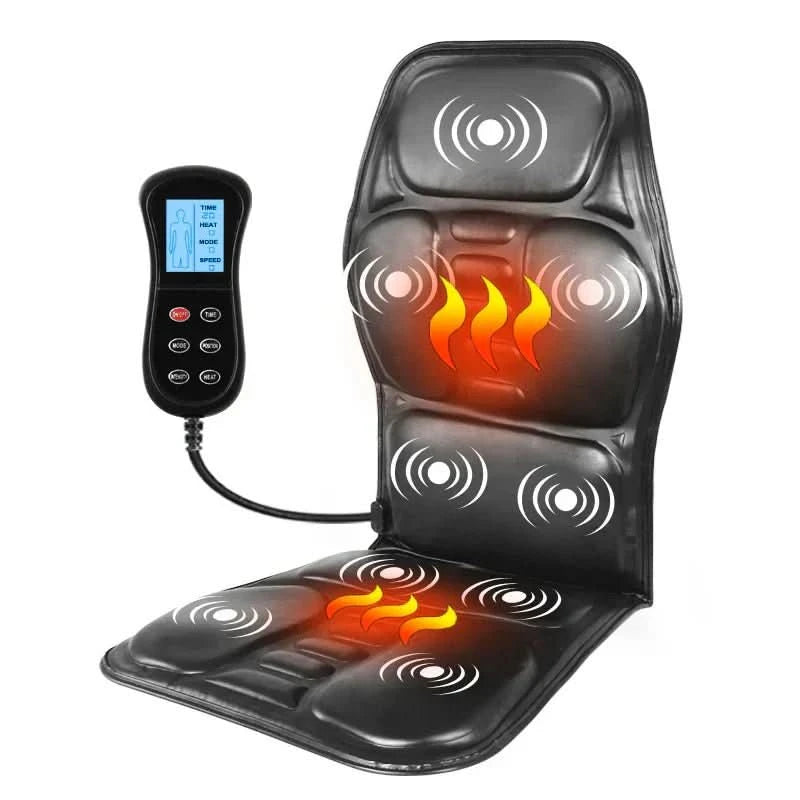 RelaxCushion | Electric Back Massage Cushion with Soothing Heat Therapy 0