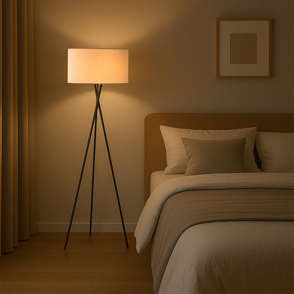Silk floor lamp 2