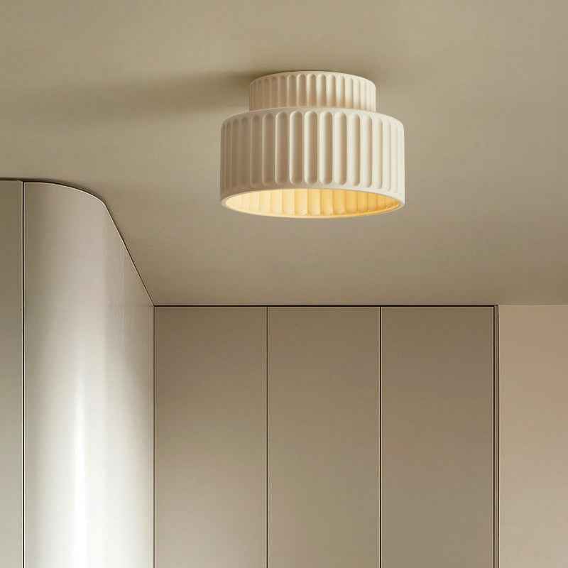 Solique | Ceramic Ceiling Lamp for Minimalist Aesthetic
