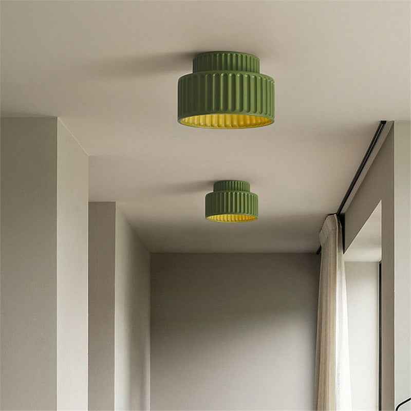 Solique | Ceramic Ceiling Lamp for Minimalist Aesthetic