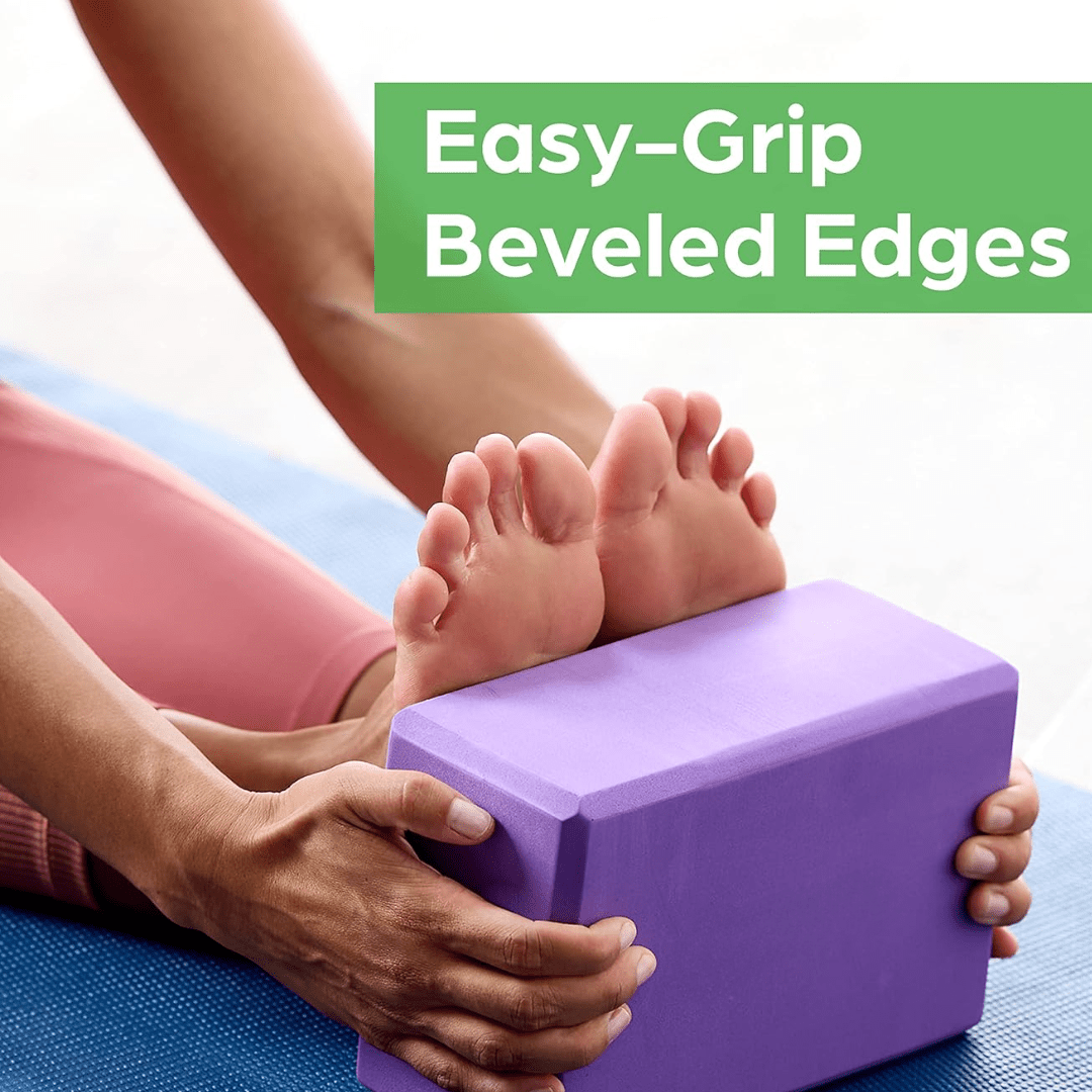 SupportFlex | Yoga Foam Block for Balance, Posture Support & Stretching 6