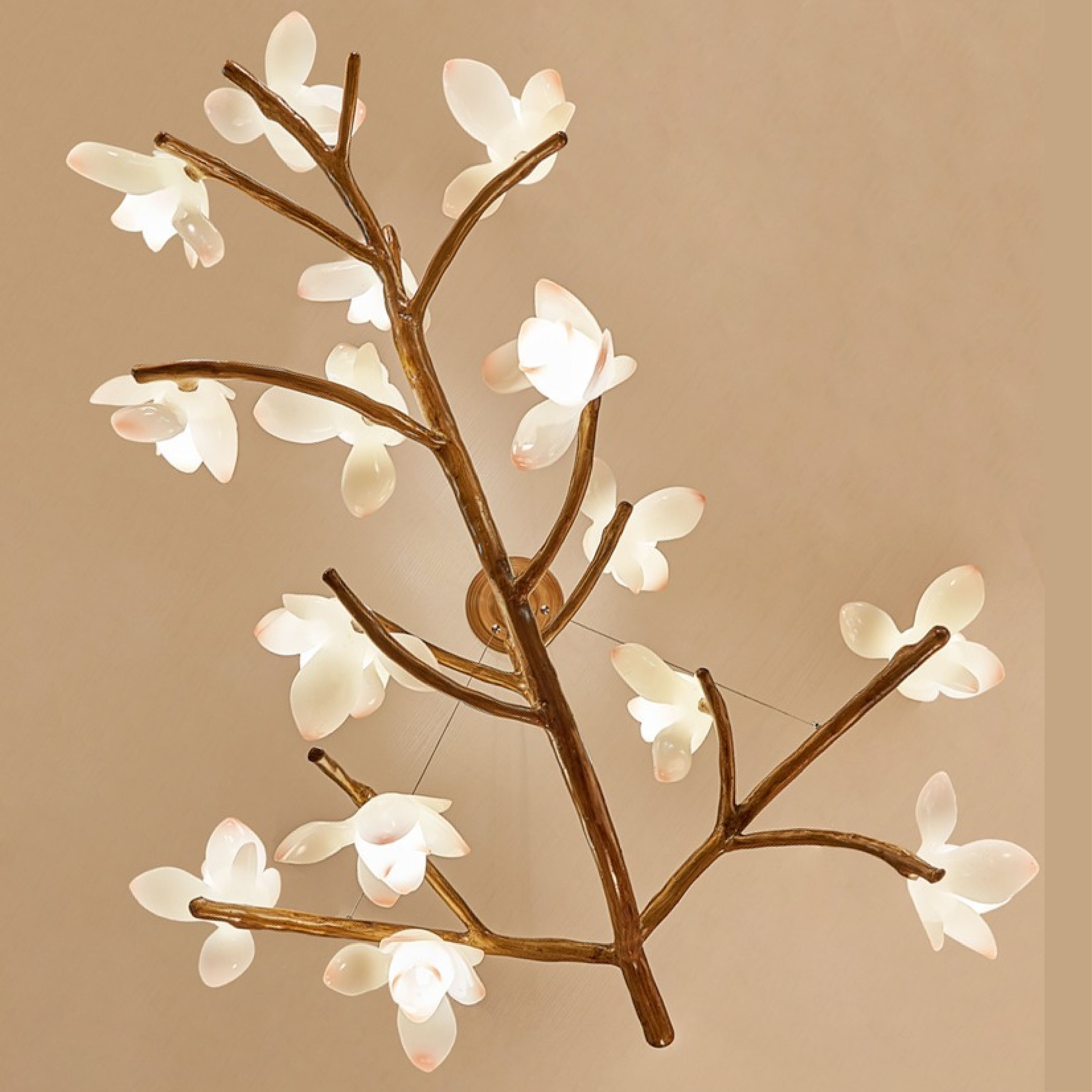Tree branch chandelier 4