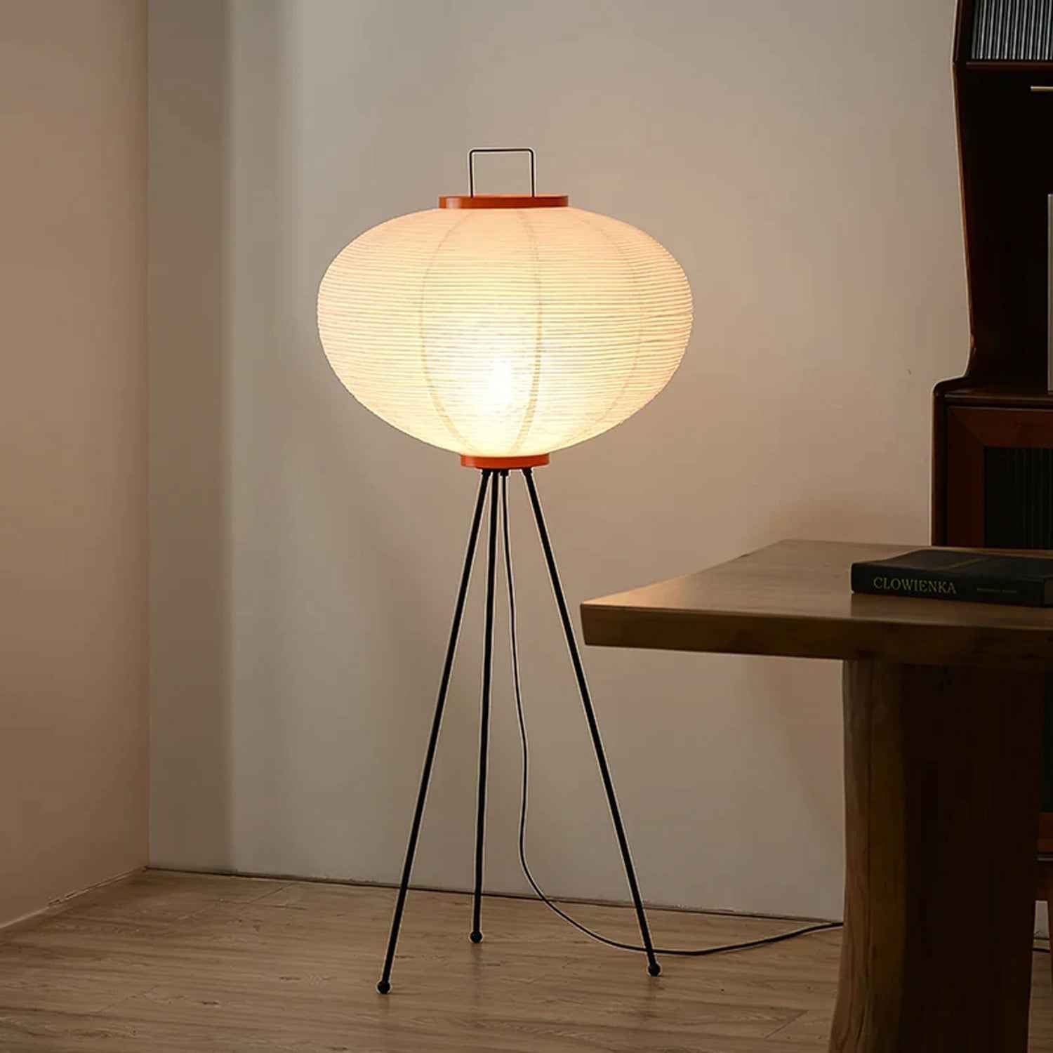 Valorae | Japanese-Inspired Rice Paper Floor Lamp for Modern Interiors