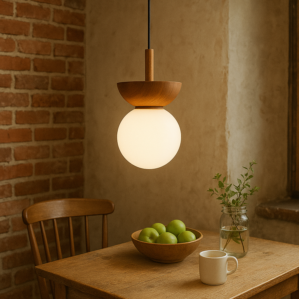 Valura | Classic Simplicity of Japandi Pendant Lamp - Natural Look 1