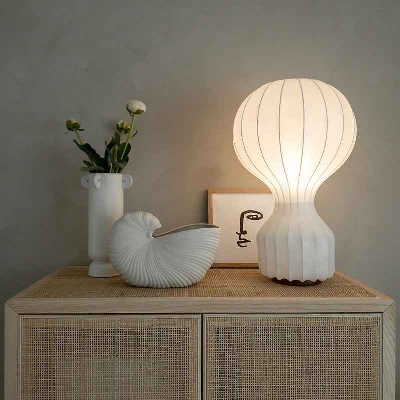 Velith | Japanese Wabi Sabi Minimalist Table Lamp for Modern Interiors