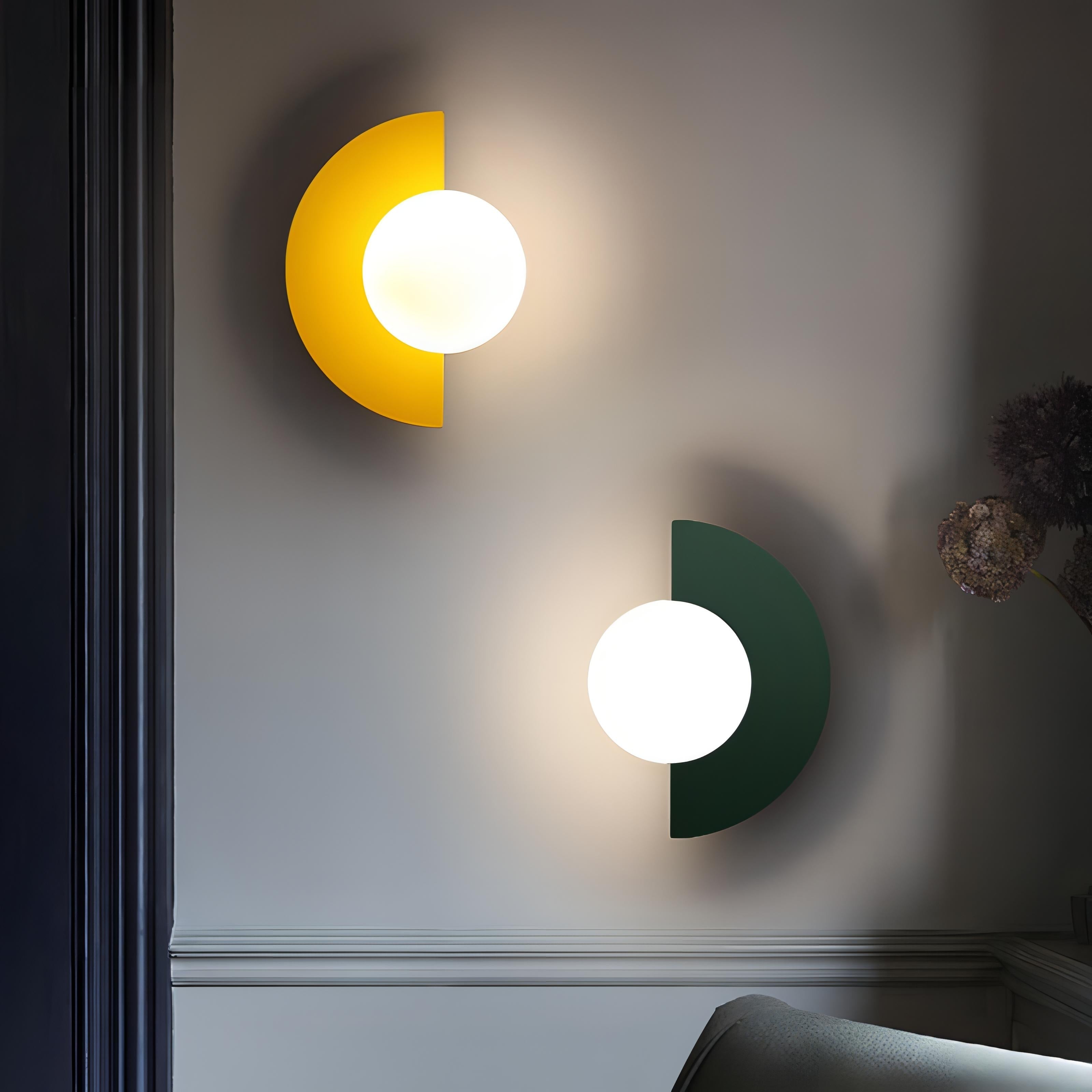 Vionis | Nordic Style Semicircular Wall Lamp for a Minimalist Elegance 4