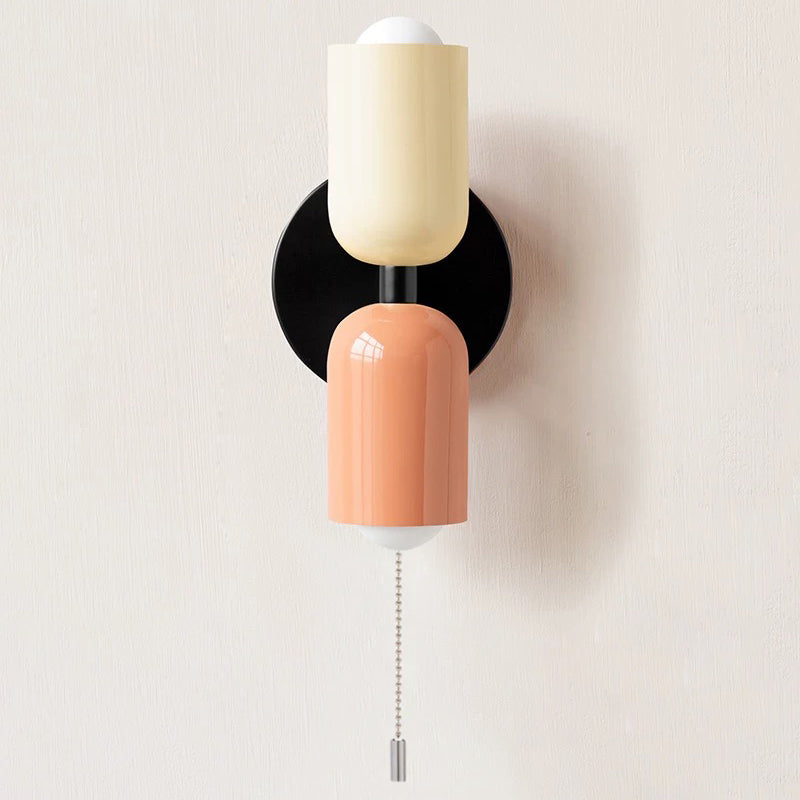 Wall Light Modern Dual Glass Sconce Fixture 19