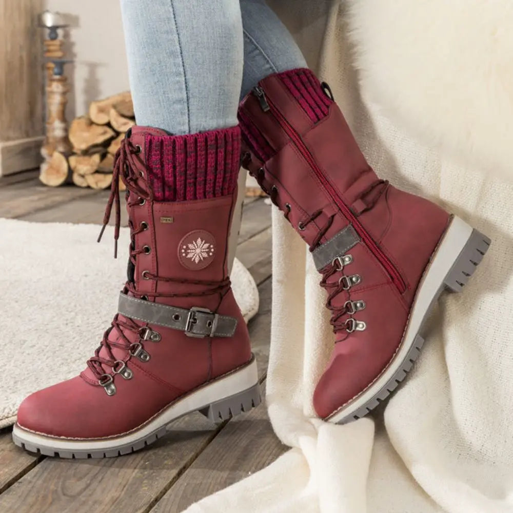 Ava | Cozy Stylish Black Winter Boots for Women 4