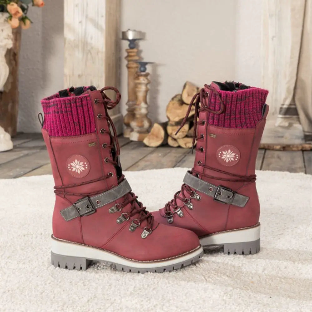 Ava | Cozy Stylish Black Winter Boots for Women 5