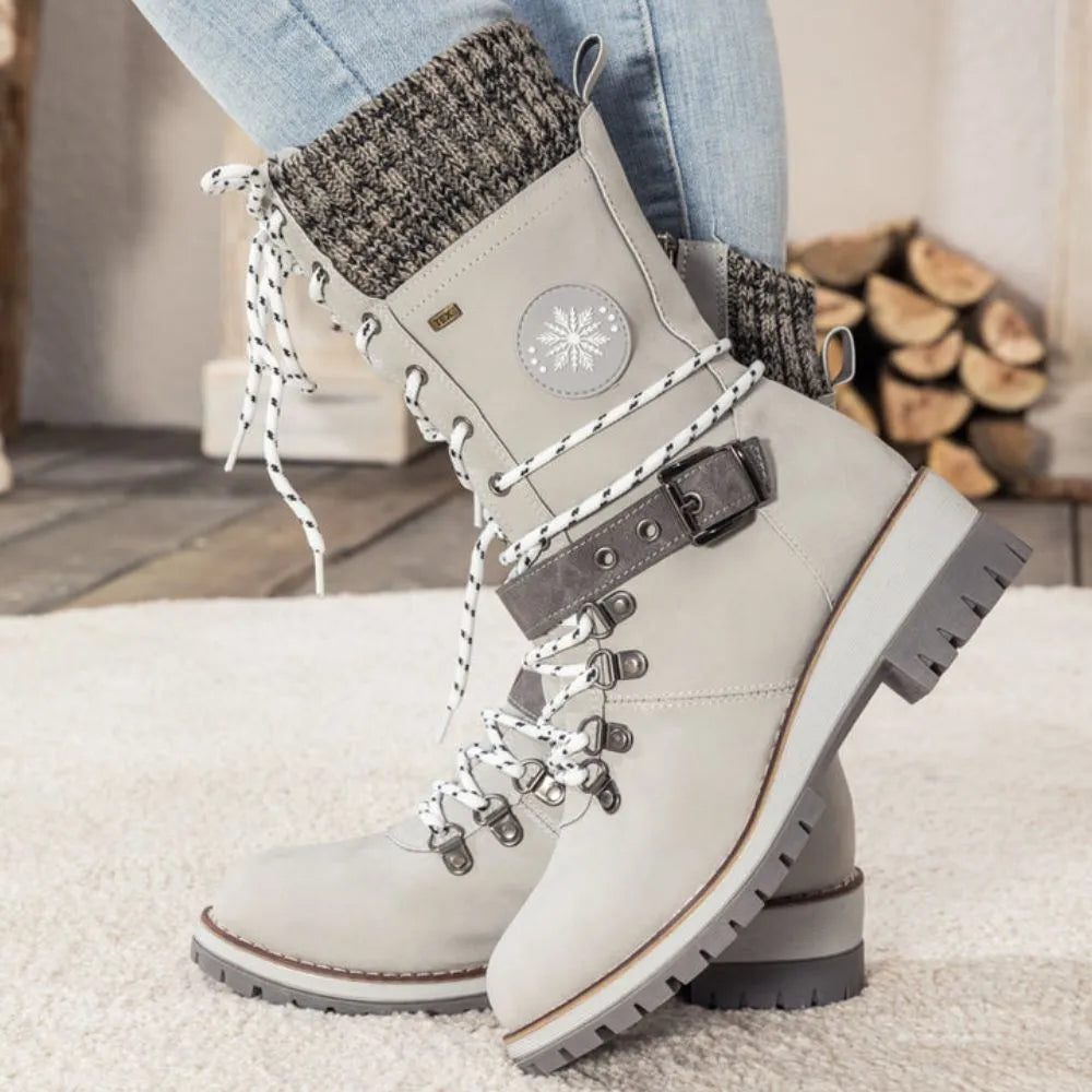 Ava | Cozy Stylish Black Winter Boots for Women 10