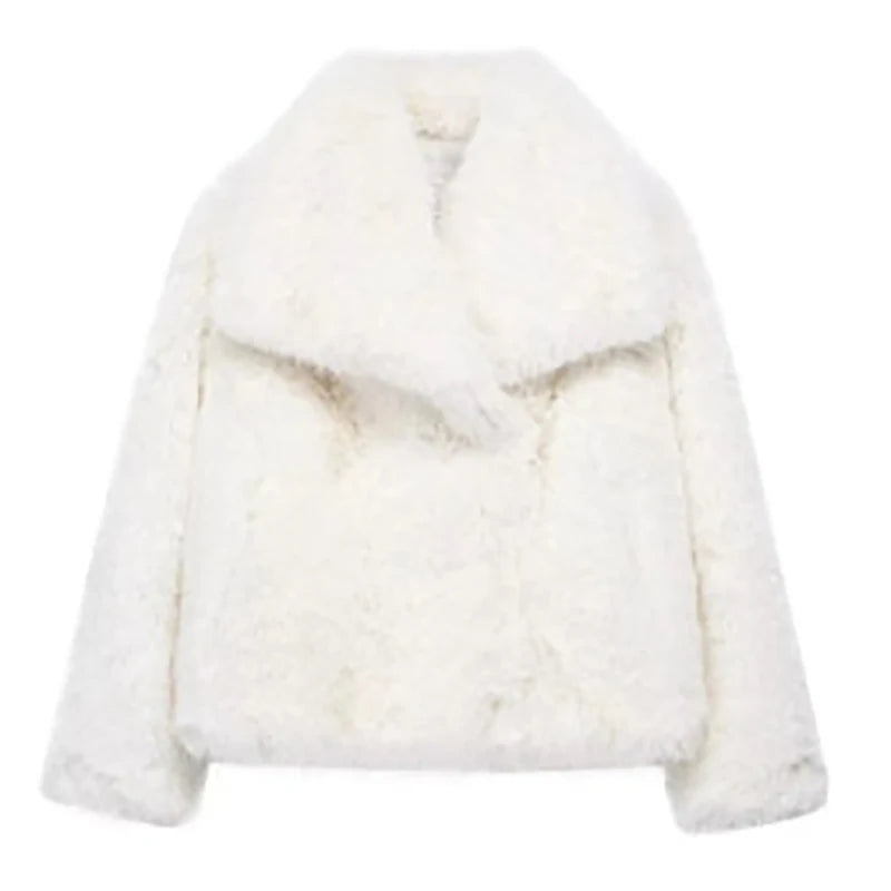 Ava | Elegant Lightweight Faux Fur Jacket 8