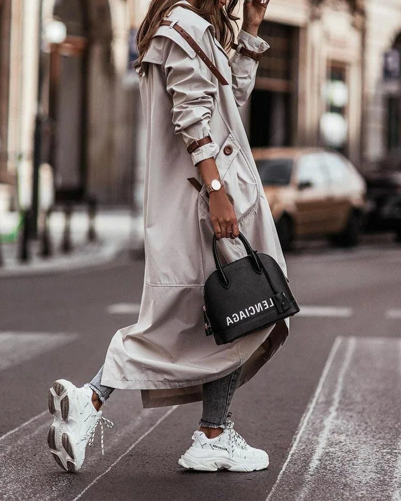 Emily | Elegant Lightweight Long Waterproof Rain Coat for Women 5