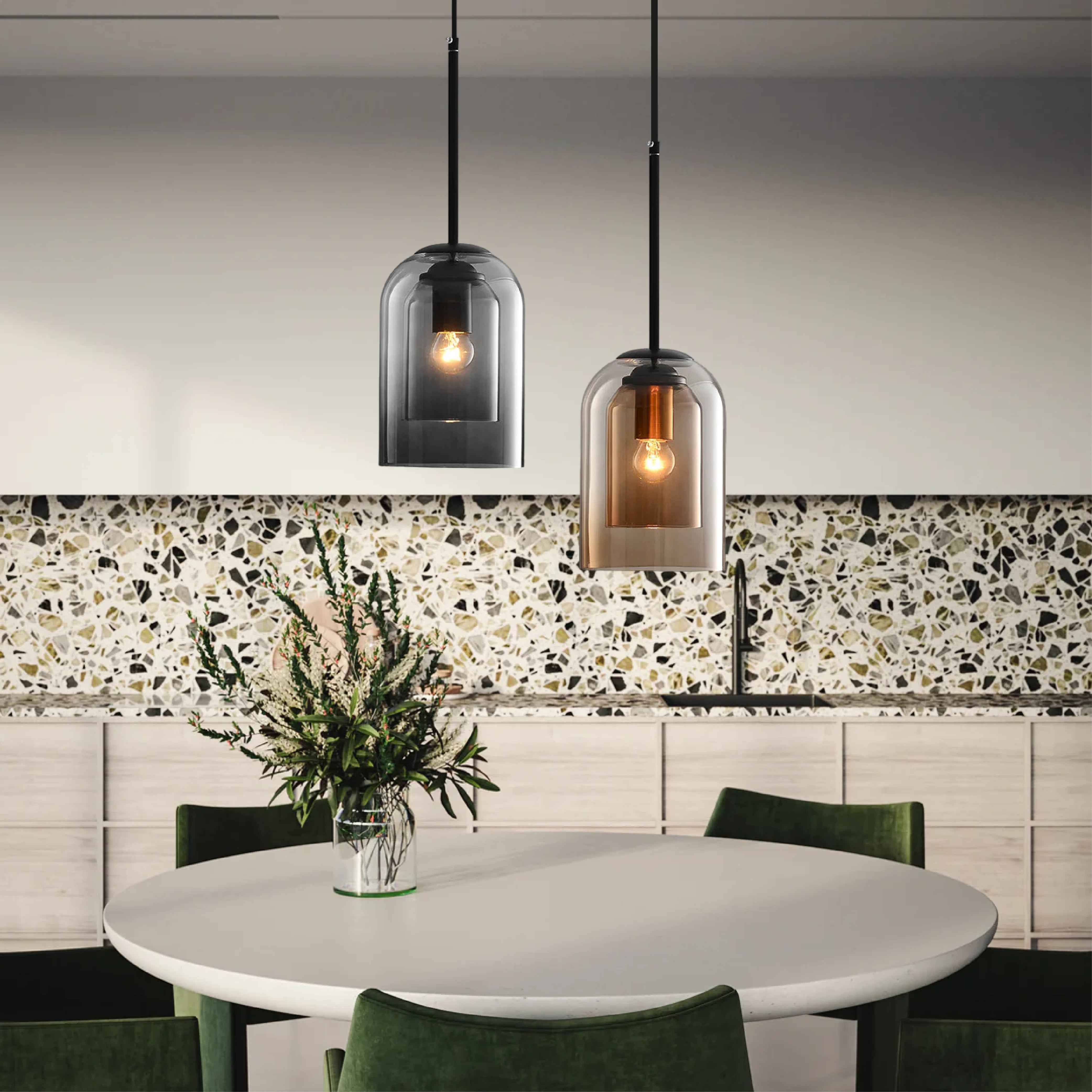 Zenylo | Minimalist Glass Pendant Lamp 1